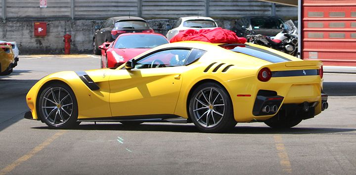 A glimpse of the new Ferrari F12, but is it a GTO?