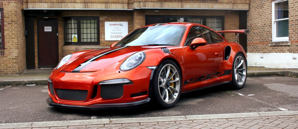 Scuderia fit 991 GT3 RS with Lightweight Cargraphic Exhaust Kit