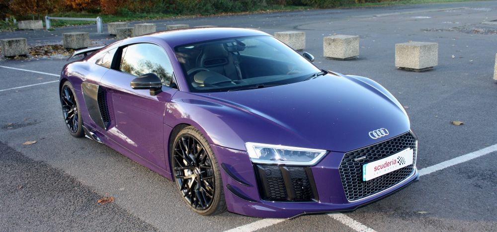 Scuderia fits first Capristo Exhaust & Carbon in UK to an Audi R8 V10+