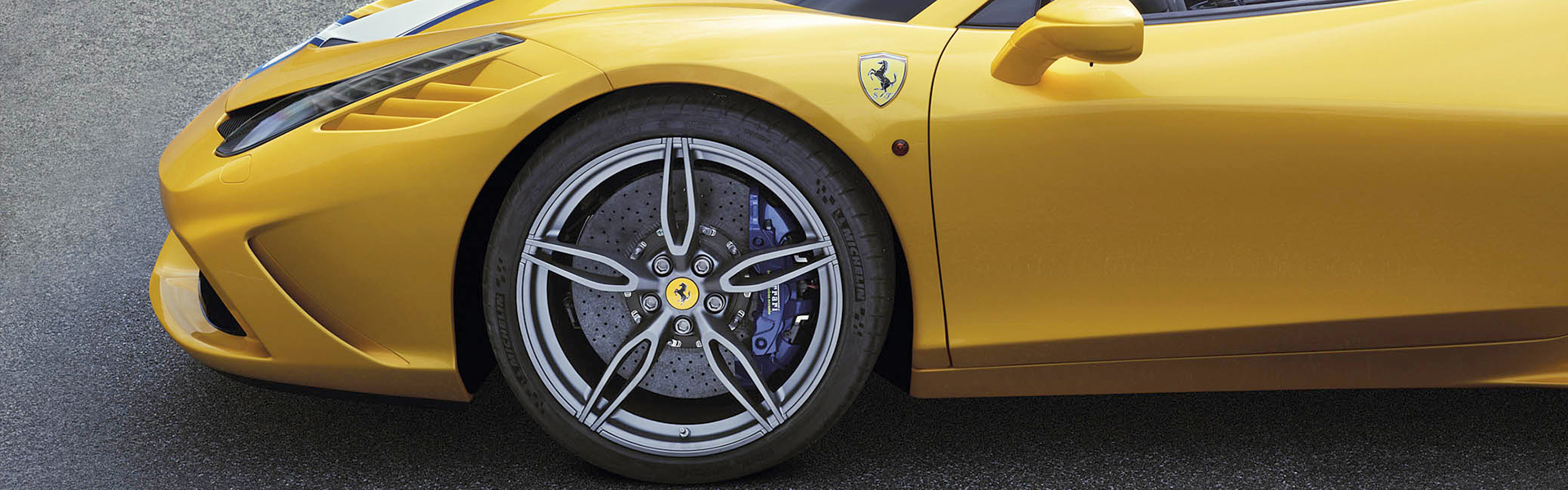 Differentiate your Ferrari with original Ferrari wheels themselves!