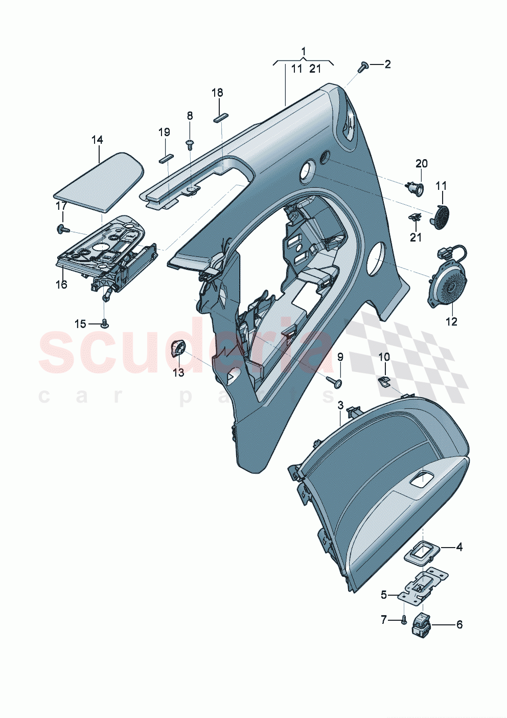 Side panel trim of Bentley Bentley New Continental Convertible (2019-2024)