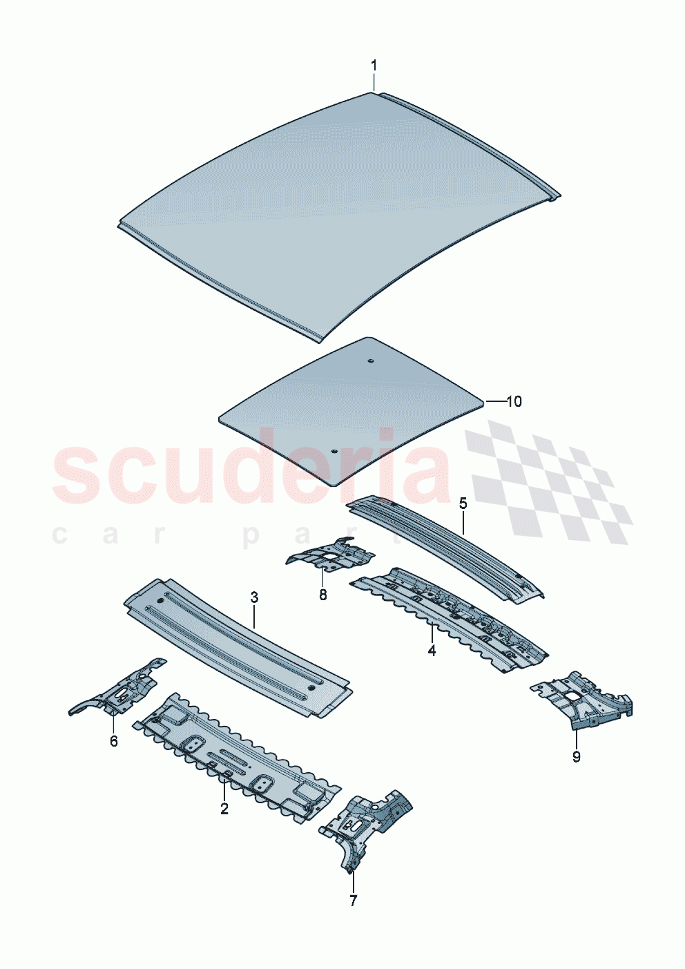 Roof of Bentley Bentley New Continental GT (2019-2024)