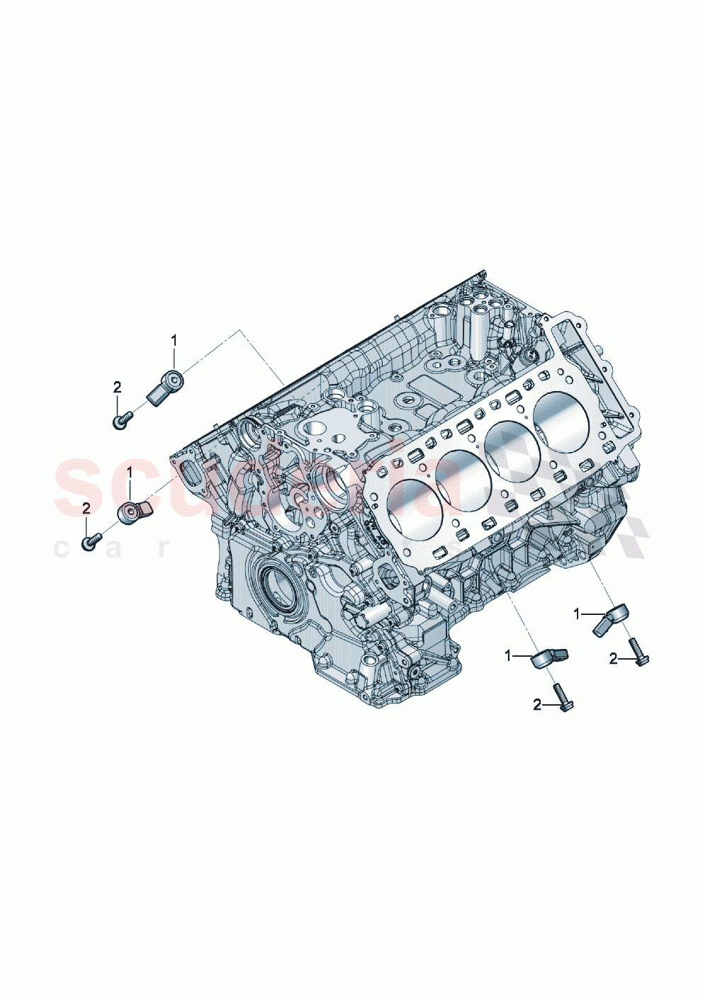 Knock sensor of Bentley Bentley New Flying Spur (2020-2024)