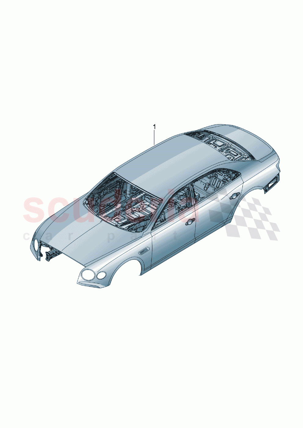 Body of Bentley Bentley New Flying Spur (2020-2024)