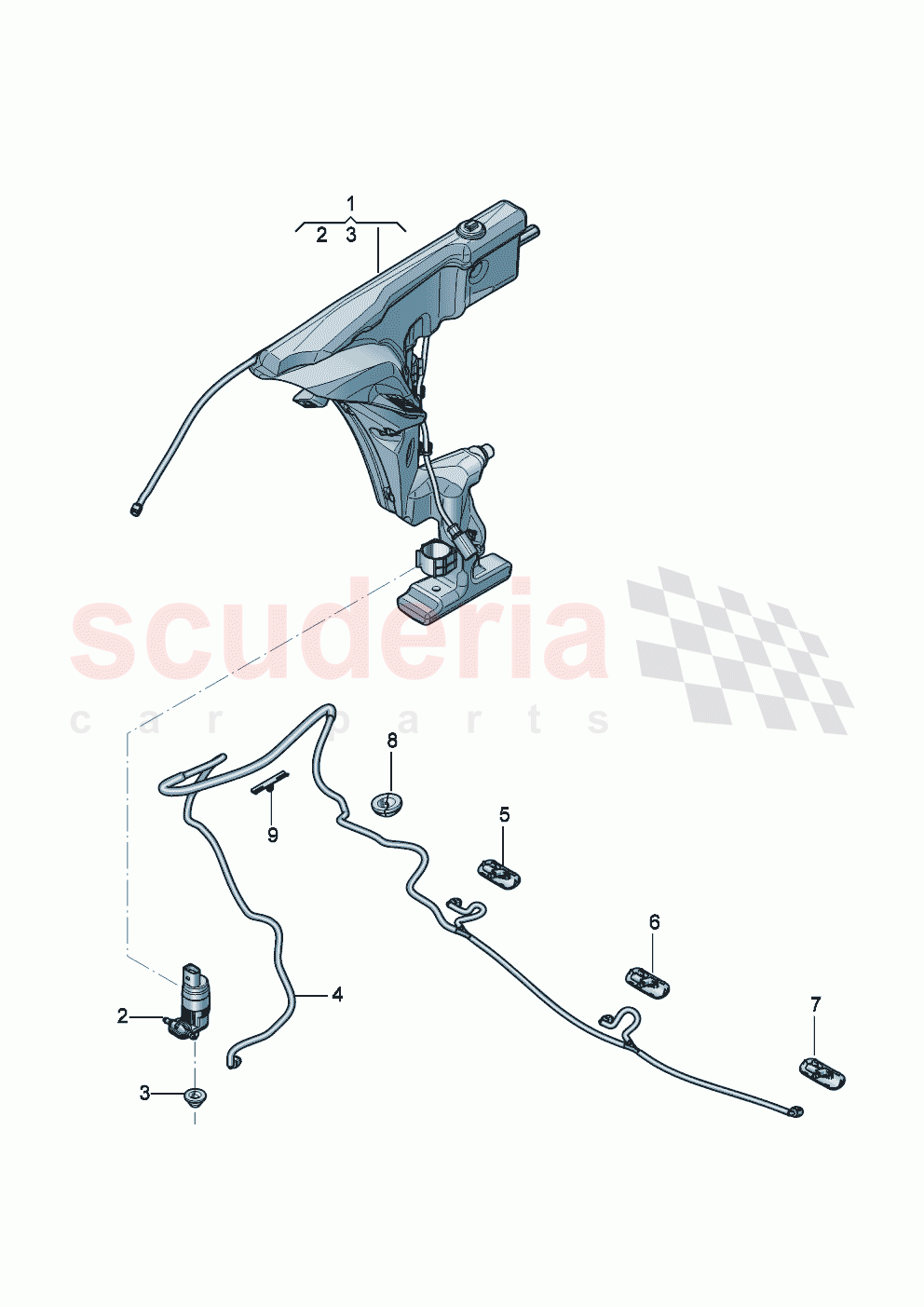 Windscreen washer system of Bentley Bentley New Continental Convertible (2025-2026)