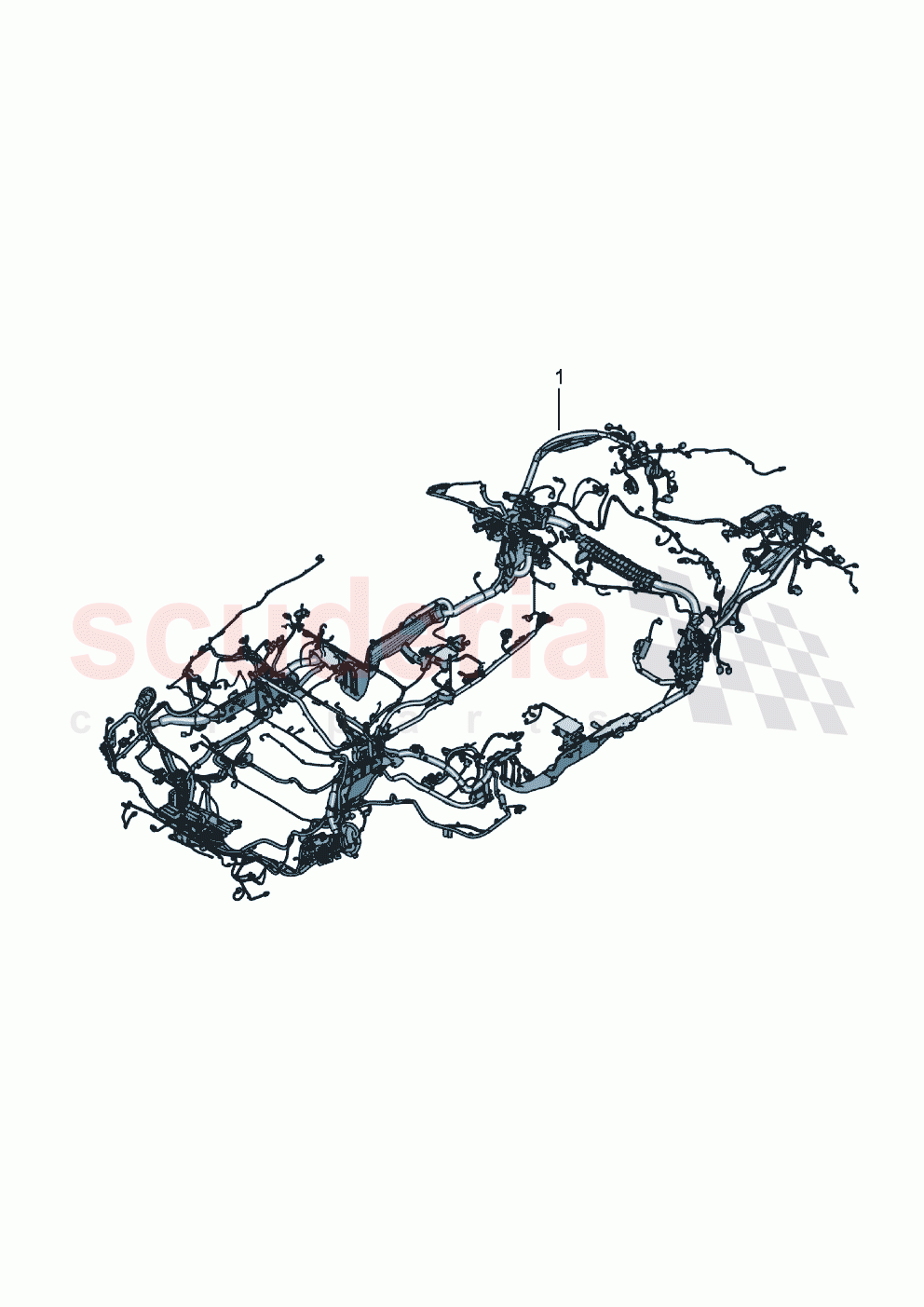 Wiring looms of Bentley Bentley New Continental Convertible (2025-2026)
