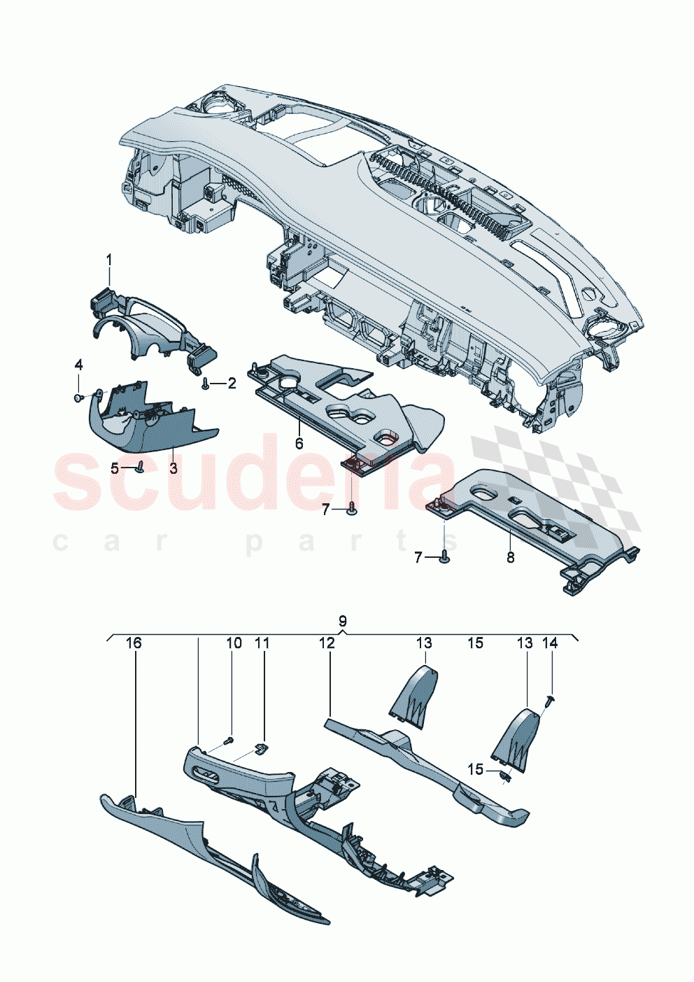 cover and trim for dashboard D >> - MJ 2025 of Bentley Bentley New Continental GT (2025-2026)