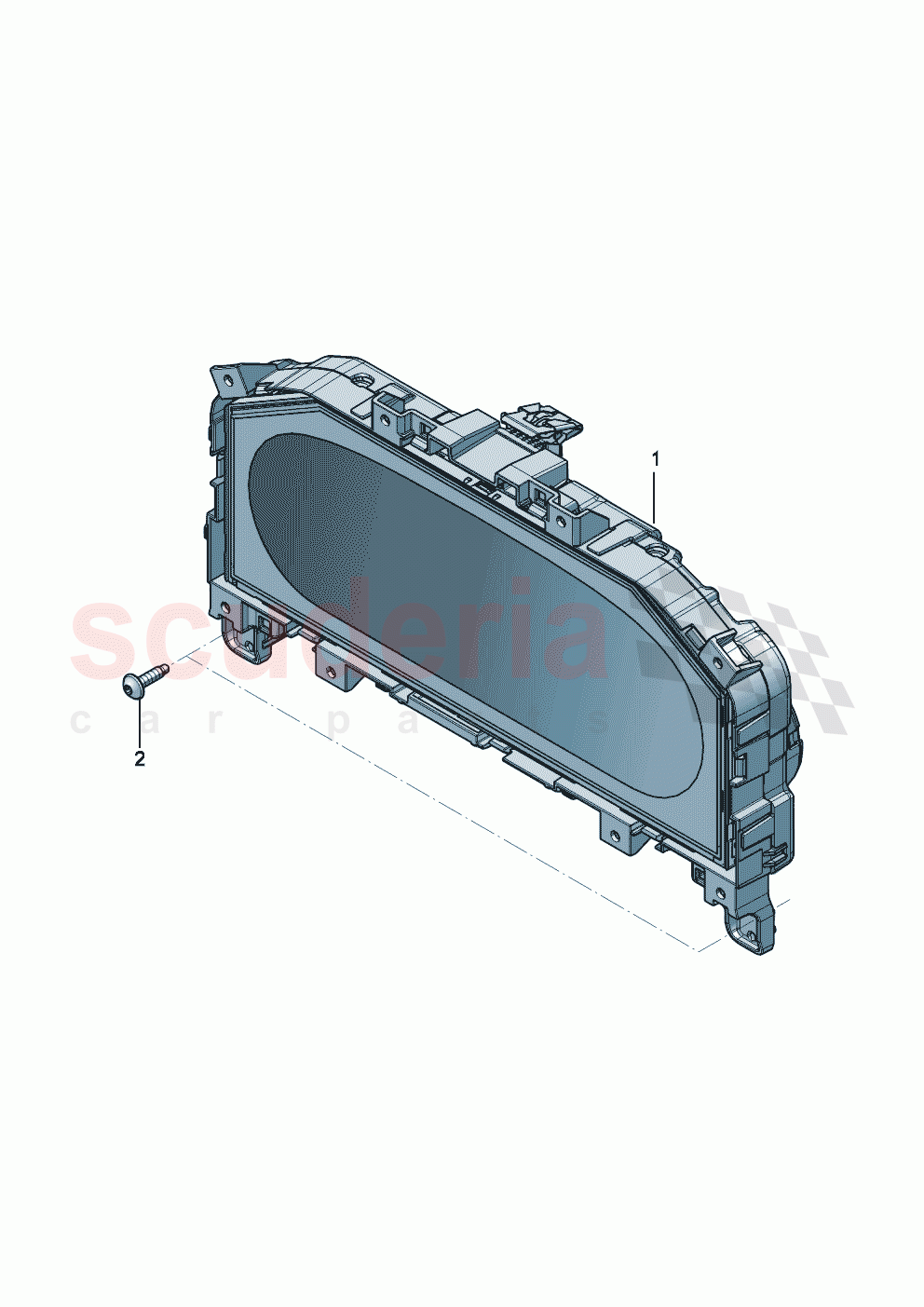 Combi-instrument of Bentley Bentley New Continental GT (2025-2026)