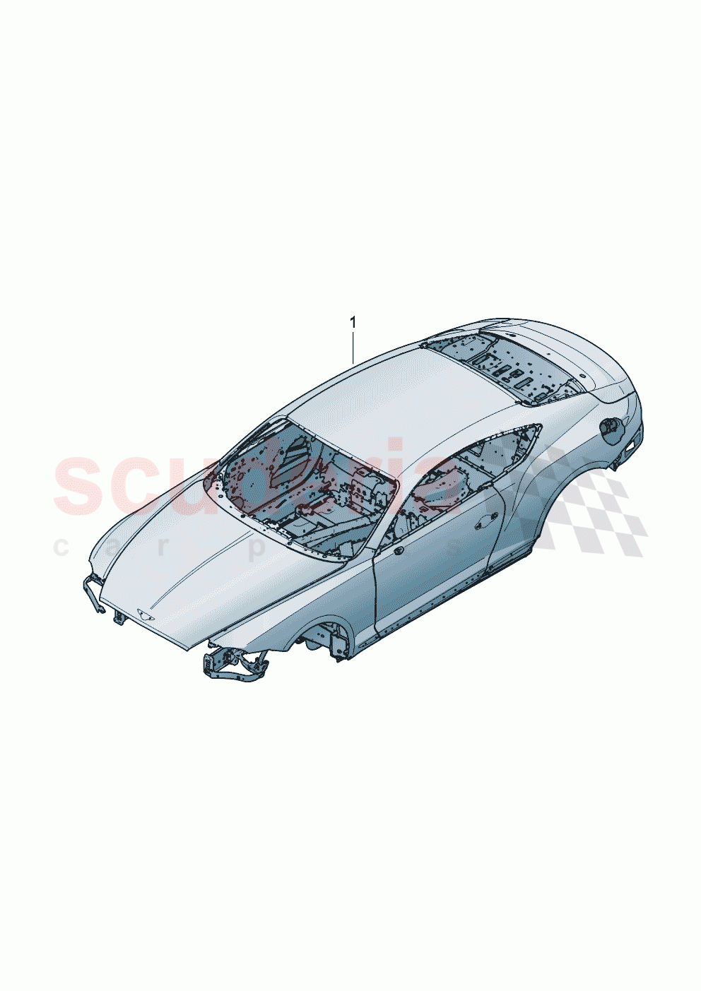 Body of Bentley Bentley New Continental GT (2025-2026)
