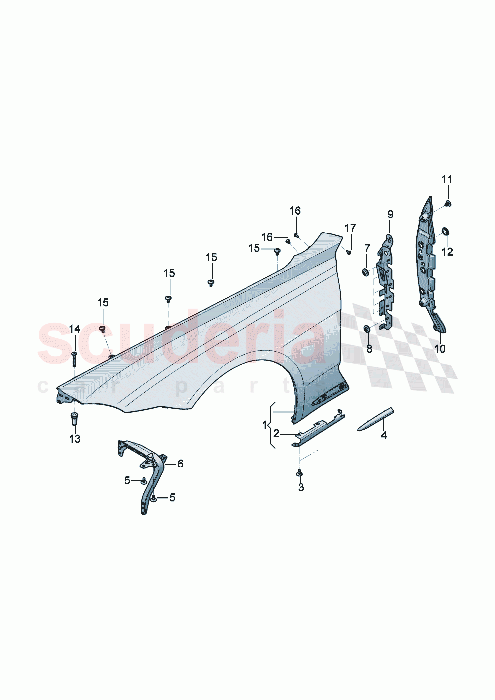 Wing of Bentley Bentley New Continental GT (2025-2026)