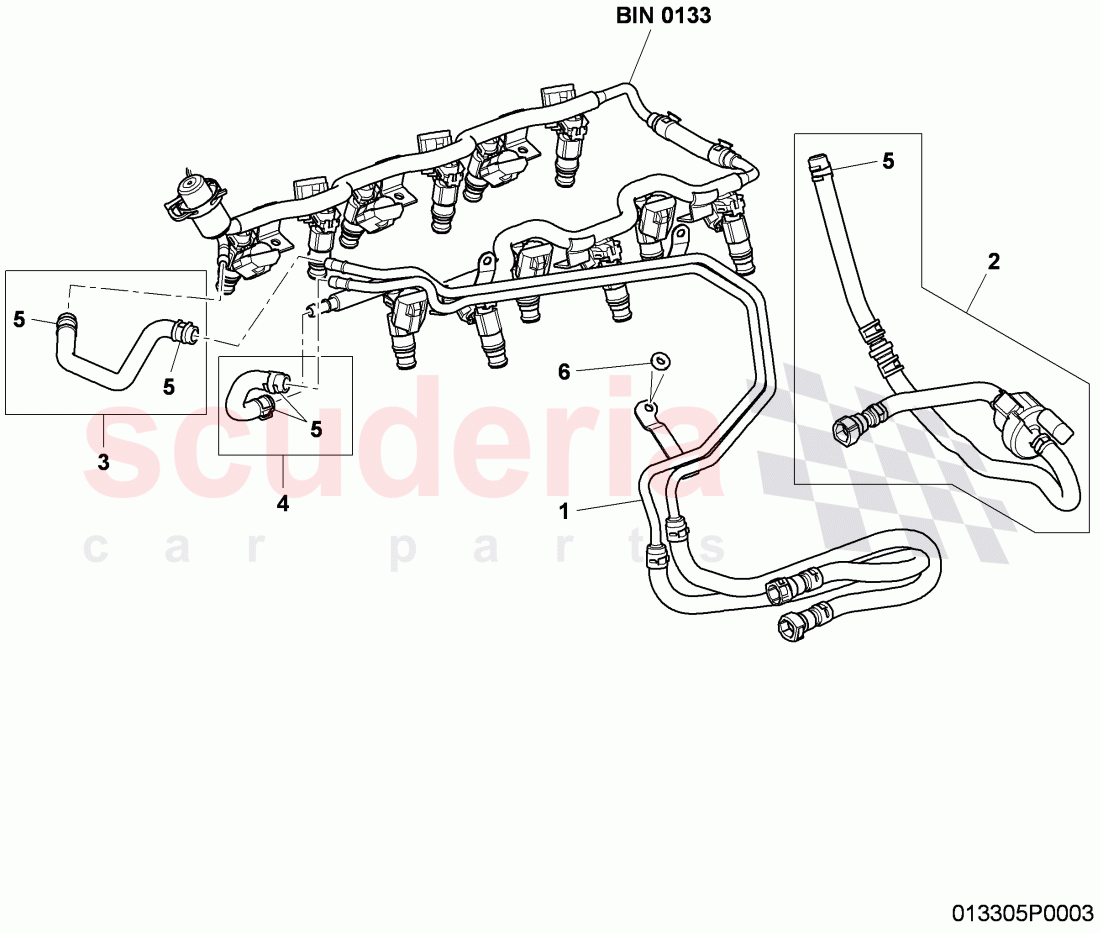 fuel line (tube) with vent, line (tube), D - MJ 2008>> - MJ 2010 of Bentley Bentley Continental GTC (2006-2010)