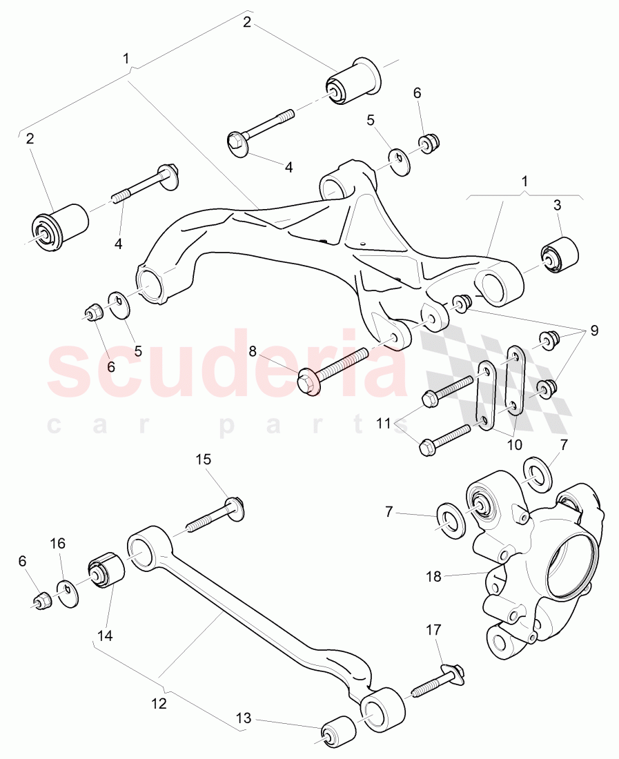 track control arm, link for stabilizer, tie rod, D >> - MJ 2016 of Bentley Bentley Mulsanne (2010+)