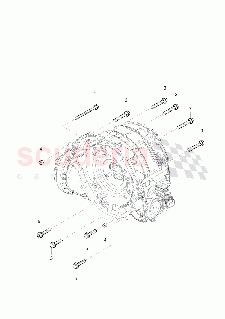 mounting parts for engine and transmission of Bentley Bentley Continental GT (2011-2018)