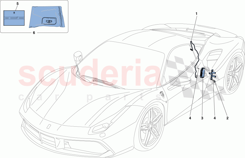 TELEMETRY of Ferrari Ferrari 488 GTB