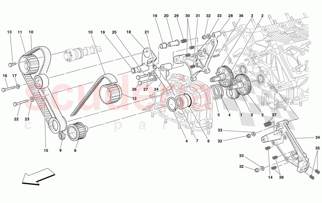 TIMING - CONTROLS of Ferrari Ferrari 360 Spider