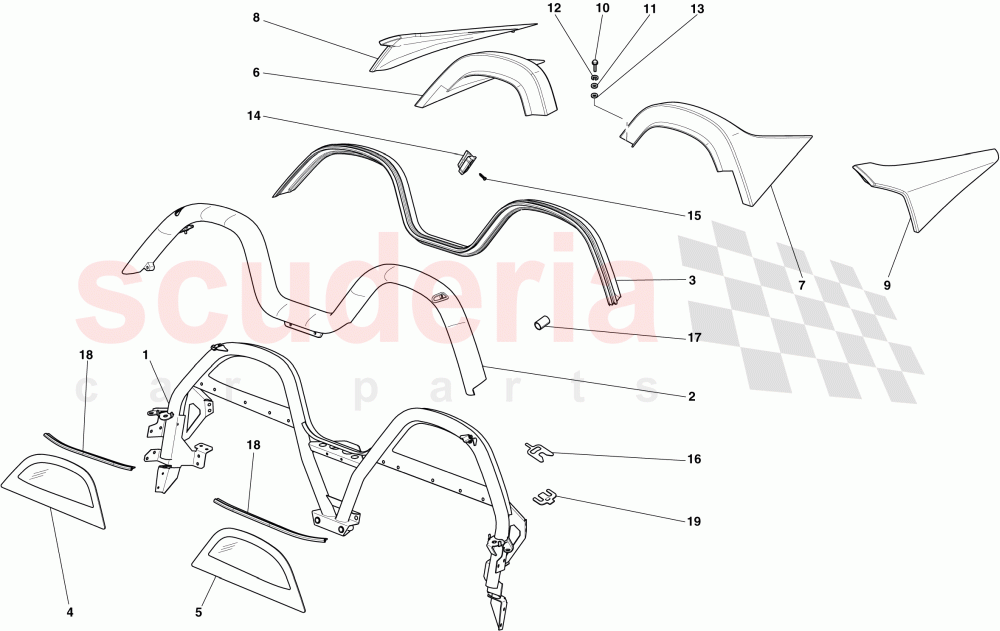 ROLLBAR of Ferrari Ferrari 599 SA Aperta