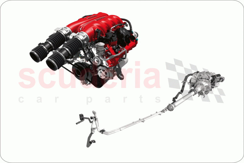 SPARE ASSEMBLY UNITS of Ferrari Ferrari California (2012-2014)