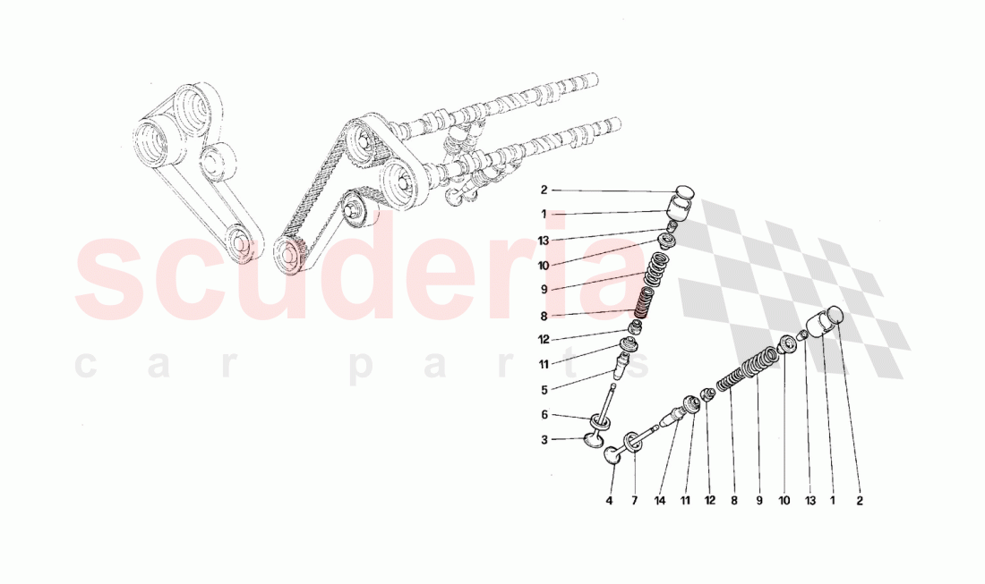 Timing - Tappets of Ferrari Ferrari F40