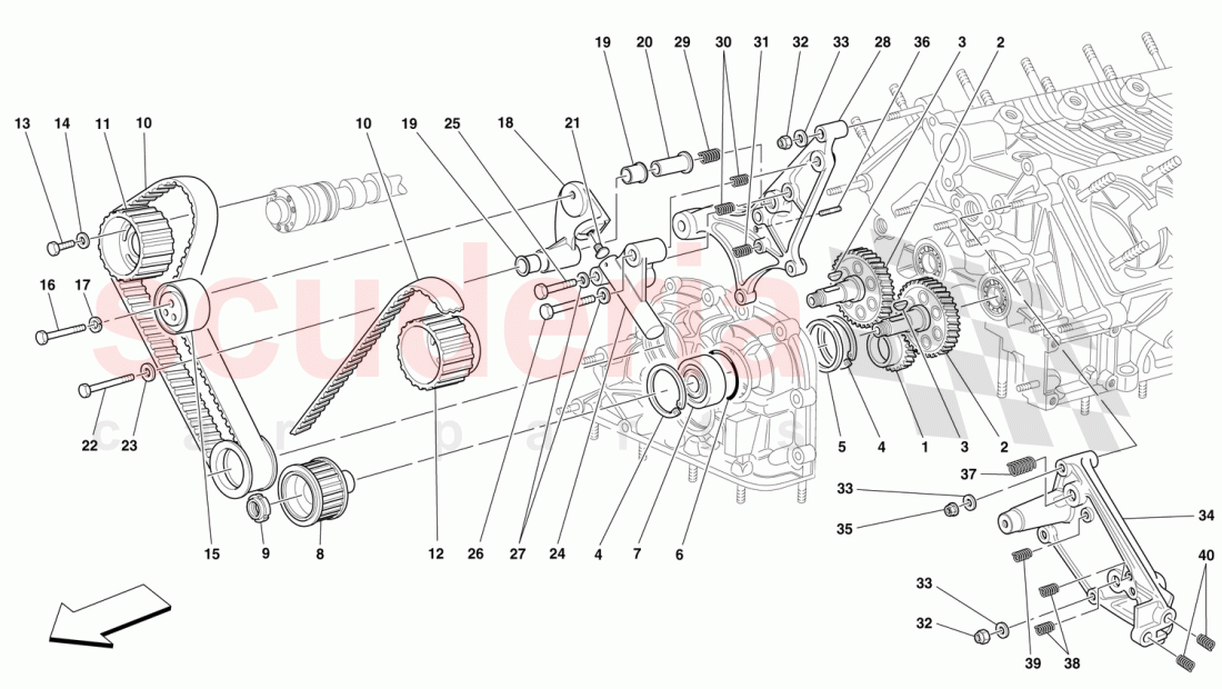 TIMING - CONTROLS of Ferrari Ferrari 360 Challenge (2000)