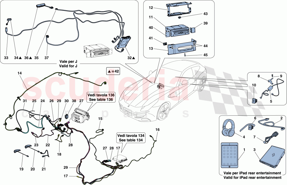 INFOTAINMENT SYSTEM of Ferrari Ferrari FF