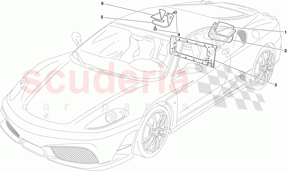 INSULATION of Ferrari Ferrari 430 Scuderia Spider 16M