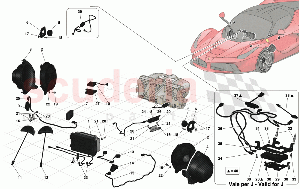 AUDIO - INFOTAINMENT SYSTEM of Ferrari Ferrari LaFerrari