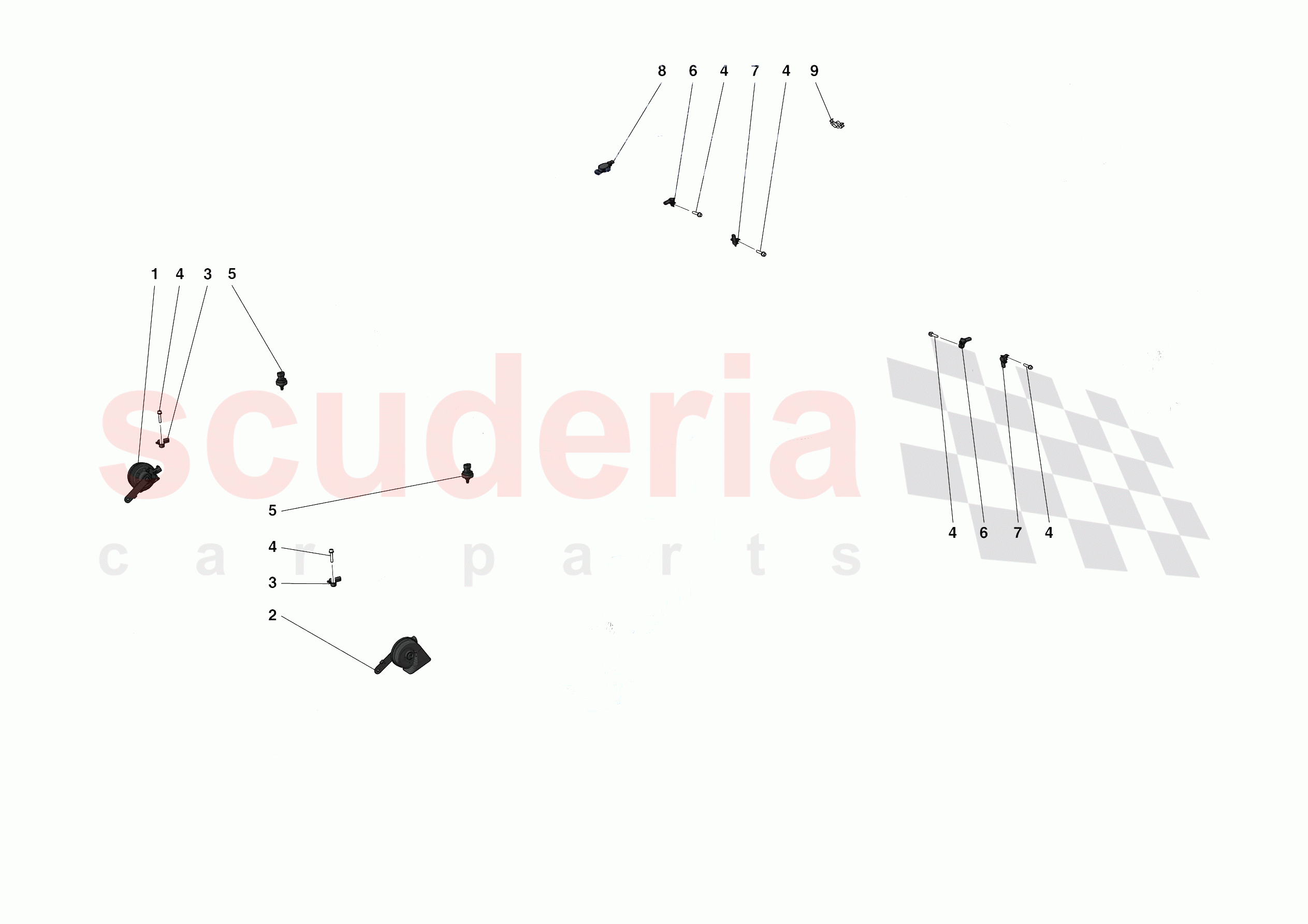 OTHER ELECTRICAL DEVICES of Ferrari Ferrari F8 Spider Europe