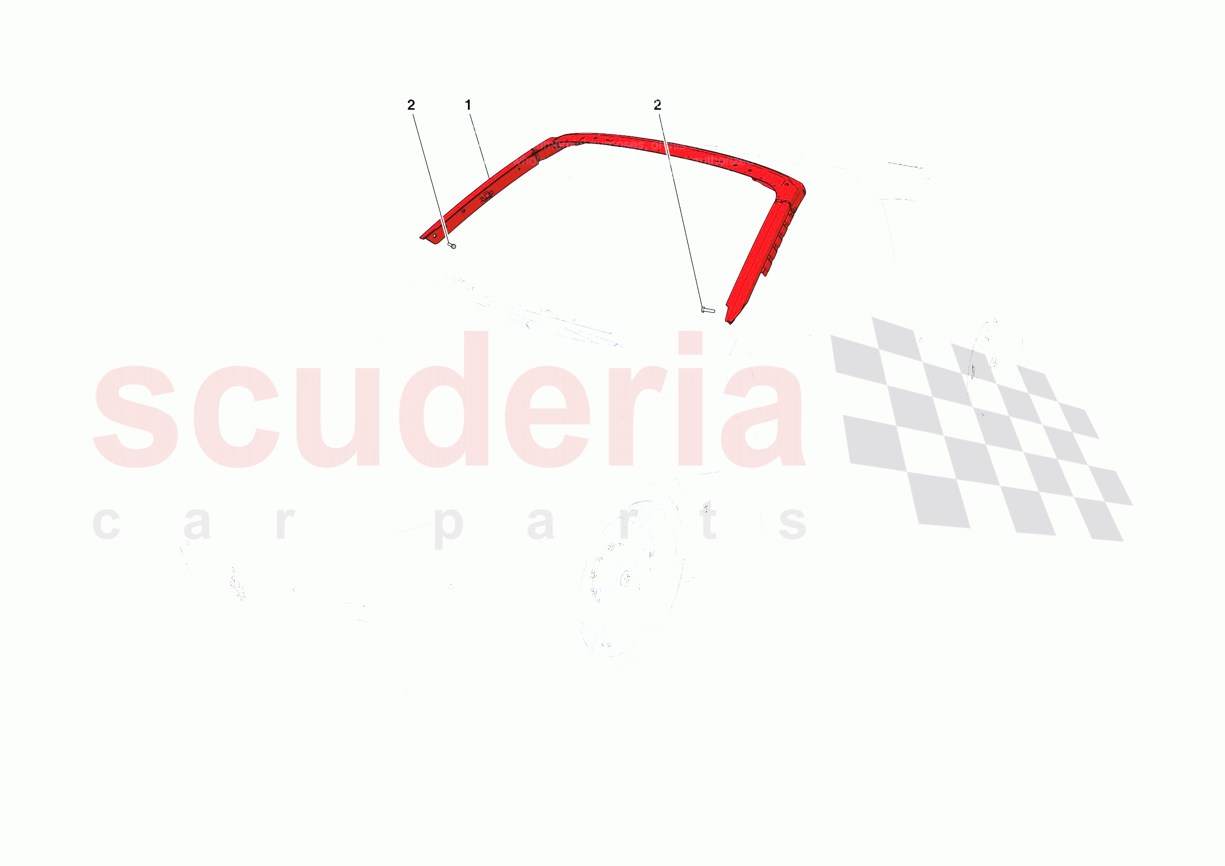 HEADLINER of Ferrari Ferrari Portofino USA