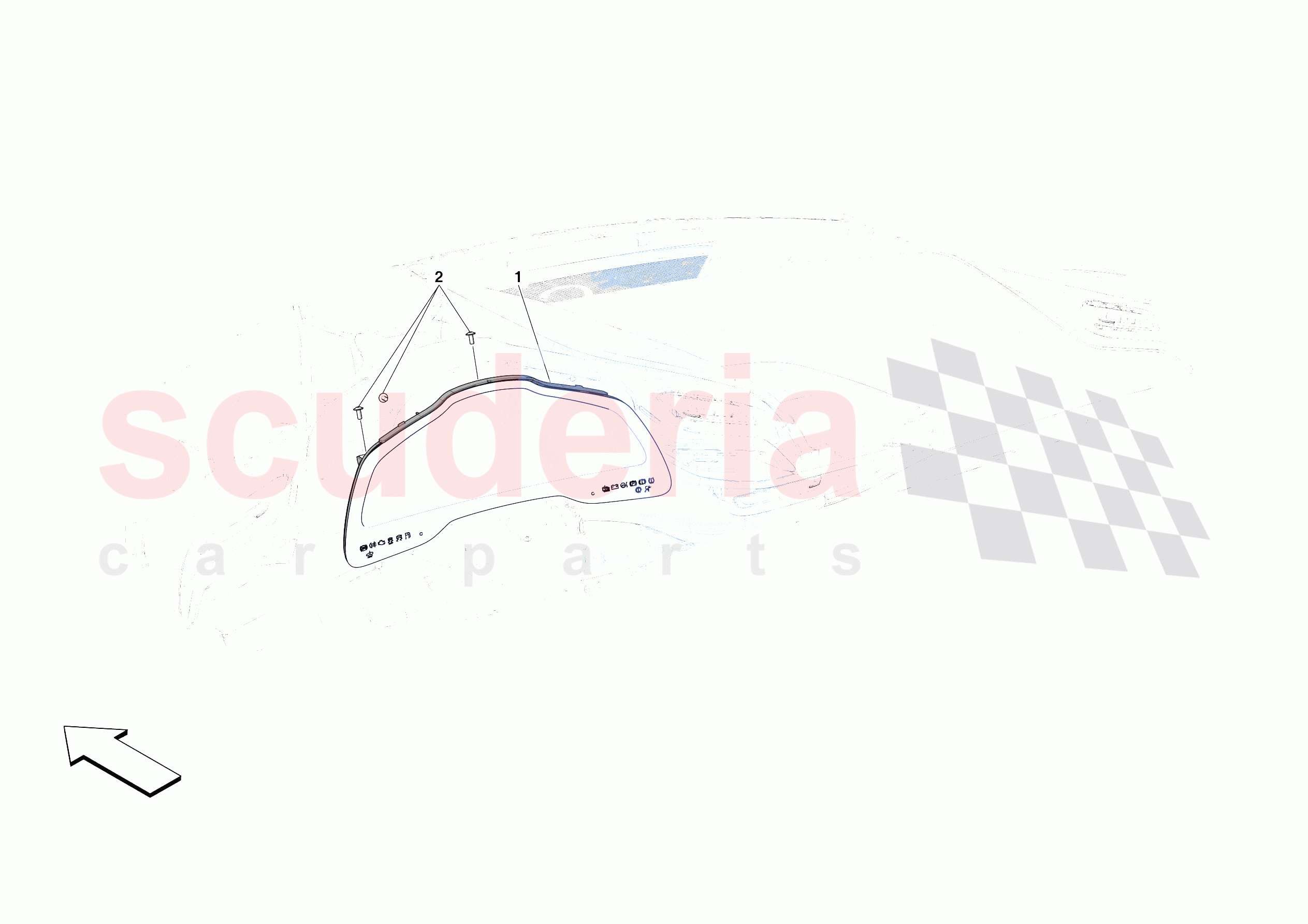 INSTRUMENTATION of Ferrari Ferrari SF90 Stradale USA