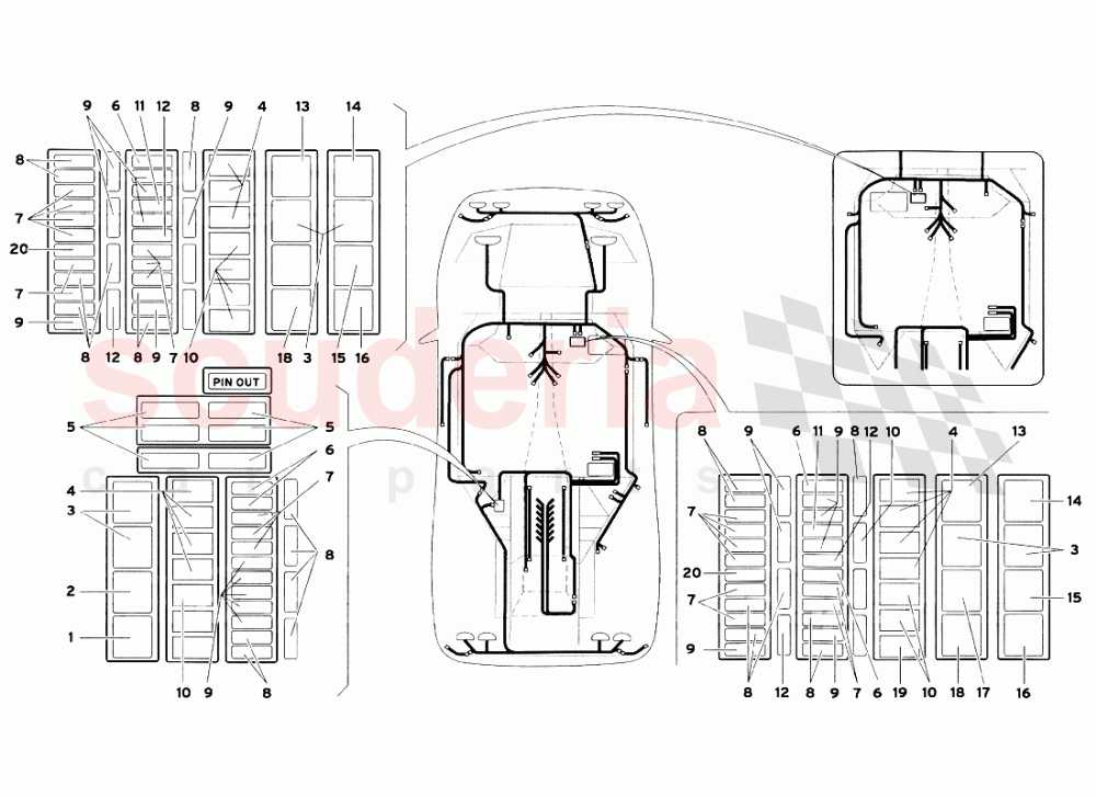Electrical System 4 of Lamborghini Lamborghini Diablo SV (1999)