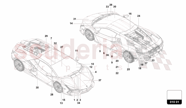 SIGNS/NOTICES of Lamborghini Lamborghini Revuelto Coupe
