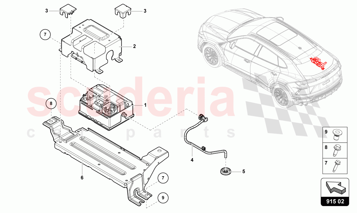 CAPACITOR FOR 48 V VEHICLE ELECTRICAL SYSTEM of Lamborghini Lamborghini Urus S