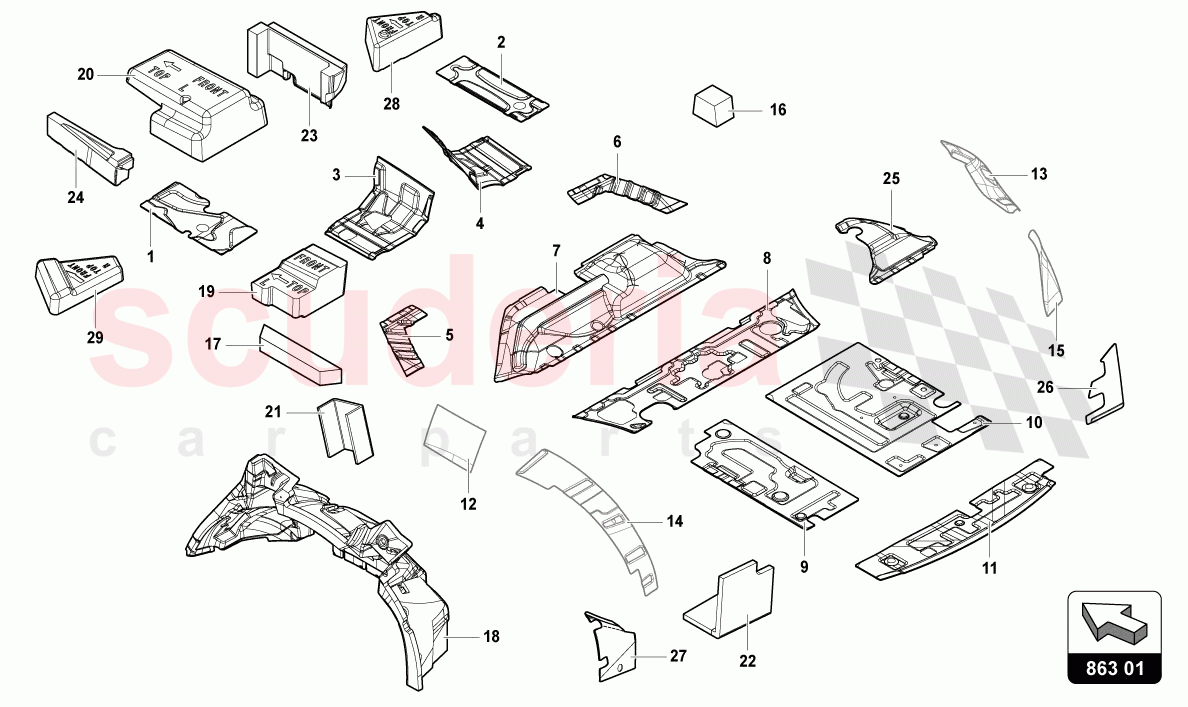 DAMPING of Lamborghini Lamborghini Urus (2019-2022)