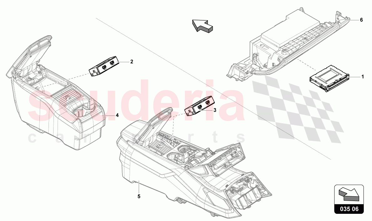 CONNECTION FOR EXTERNAL AUDIO SOURCES of Lamborghini Lamborghini Urus Performante