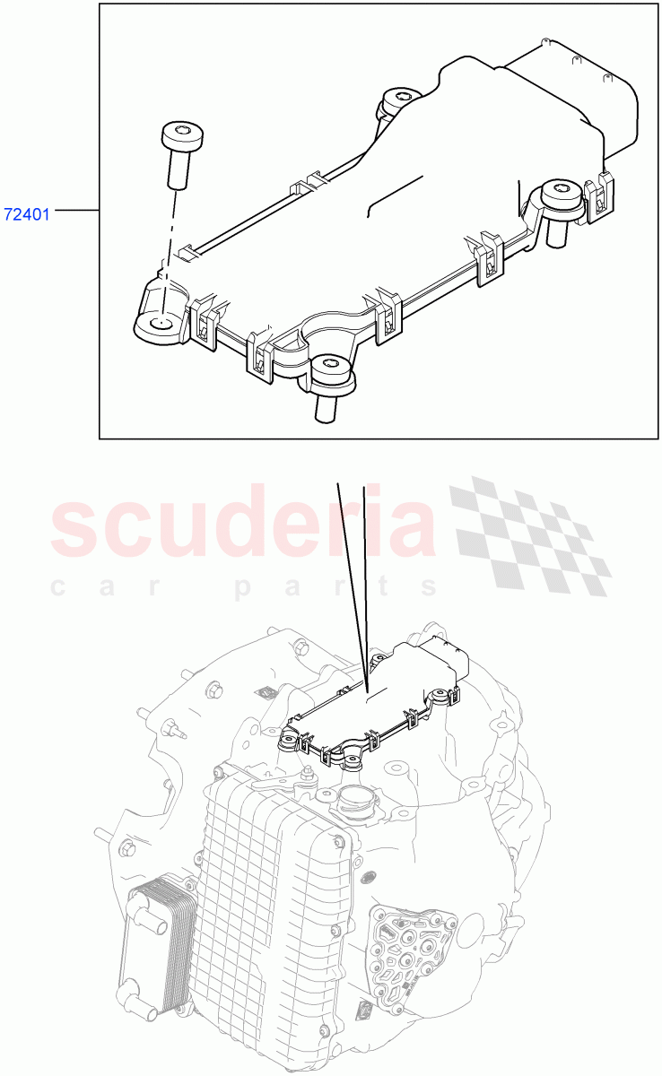 Transmission Modules And Sensors(9 Speed Auto AWD,Itatiaia (Brazil))((V)FROMGT000001) of Land Rover Land Rover Range Rover Evoque (2012-2018) [2.2 Single Turbo Diesel]
