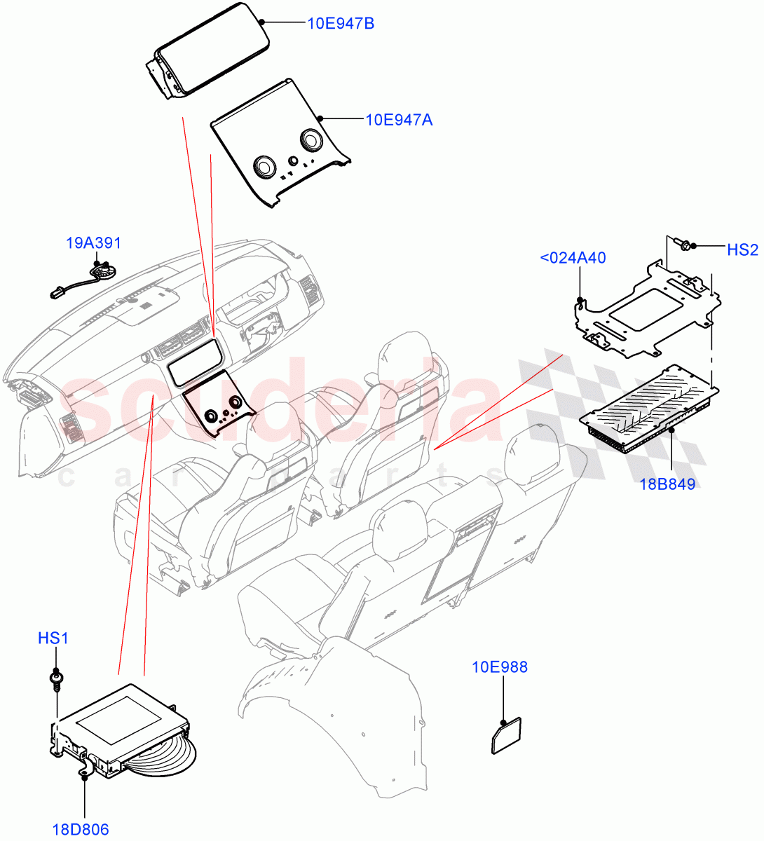 Audio Equipment - Original Fit((V)FROMJA000001) of Land Rover Land Rover Range Rover Sport (2014+) [3.0 I6 Turbo Diesel AJ20D6]