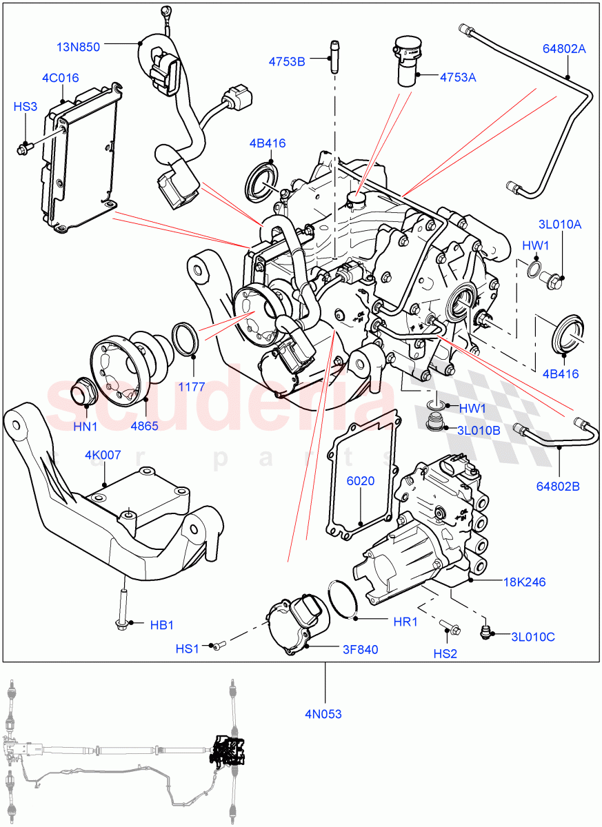 Rear Axle(Internal Components)(Halewood (UK),Dynamic Driveline)((V)TOHH655127) of Land Rover Land Rover Discovery Sport (2015+) [2.0 Turbo Diesel]