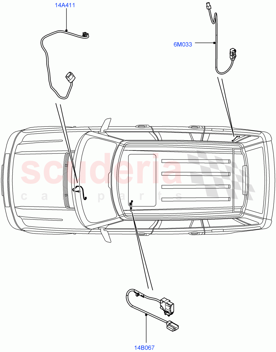Electrical Wiring - Engine And Dash(Link)((V)FROMAA000001) of Land Rover Land Rover Range Rover (2010-2012) [4.4 DOHC Diesel V8 DITC]