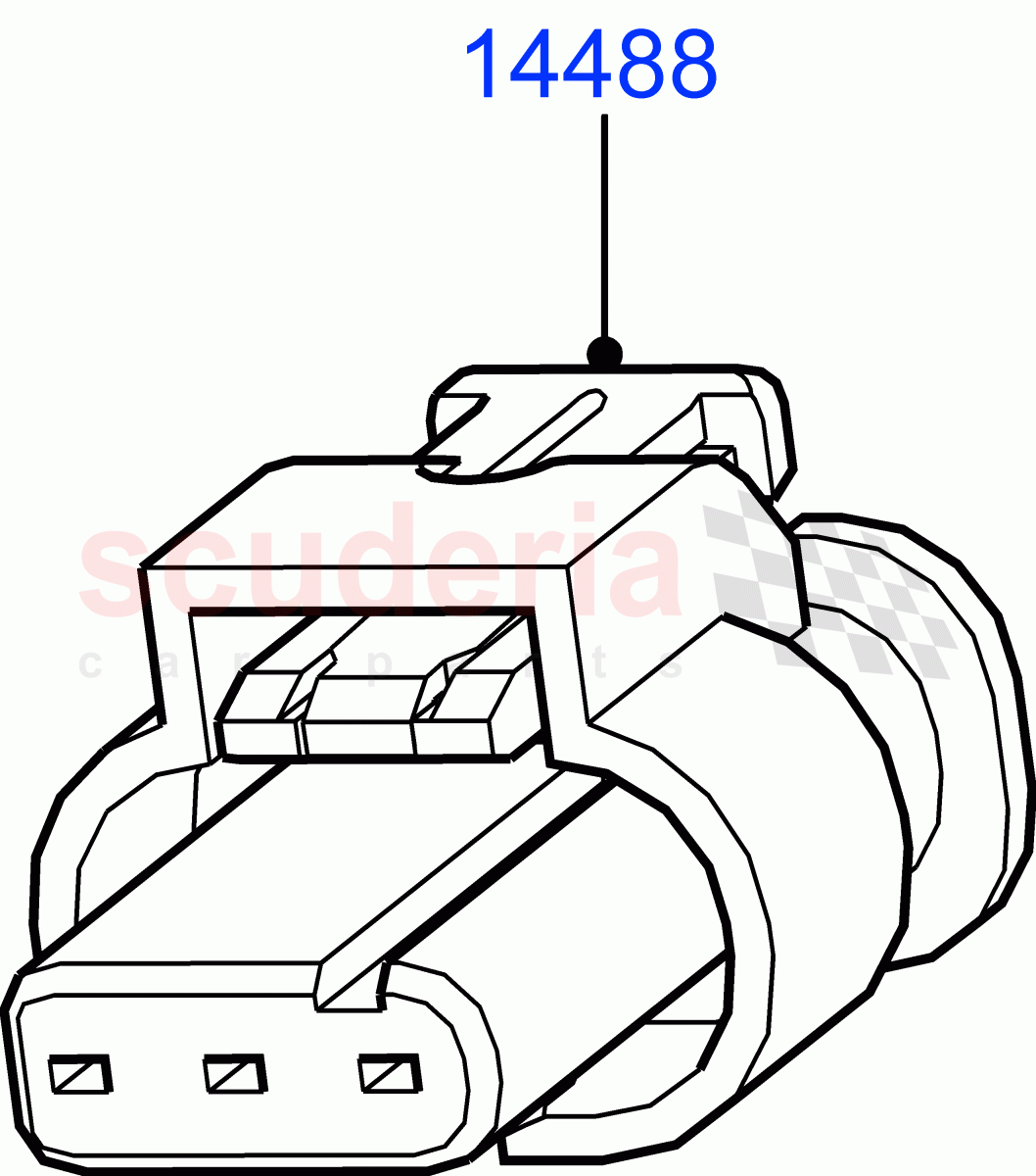 Wiring Connectors((V)FROMAA000001) of Land Rover Land Rover Discovery 4 (2010-2016) [2.7 Diesel V6]