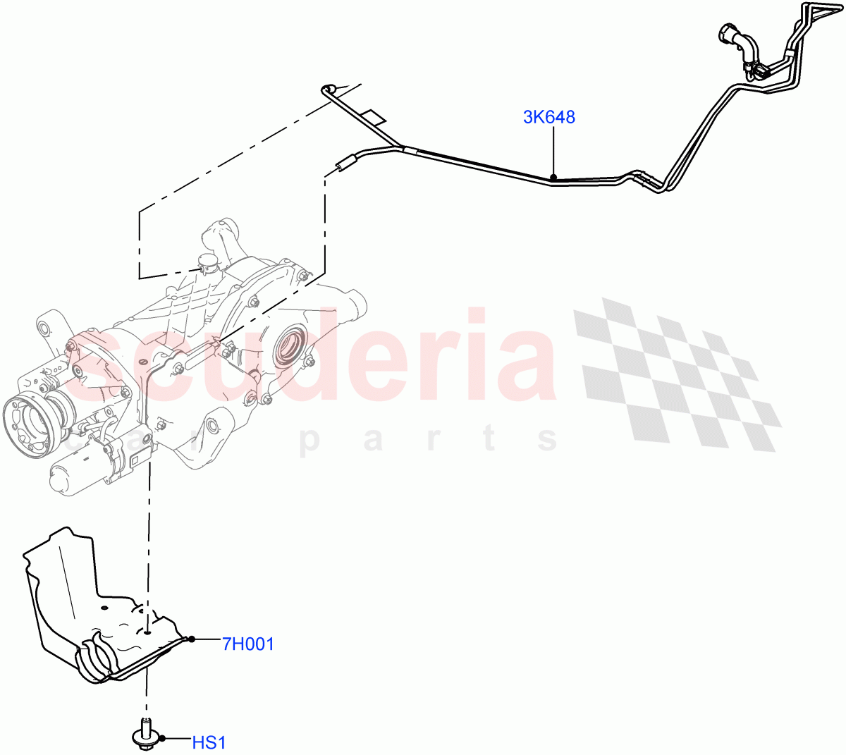Rear Axle(Itatiaia (Brazil),Efficient Driveline)((V)FROMGT000001) of Land Rover Land Rover Range Rover Evoque (2012-2018) [2.0 Turbo Diesel]