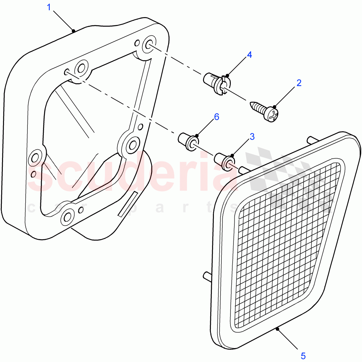 Air Intake System((V)FROM7A000001) of Land Rover Land Rover Defender (2007-2016)