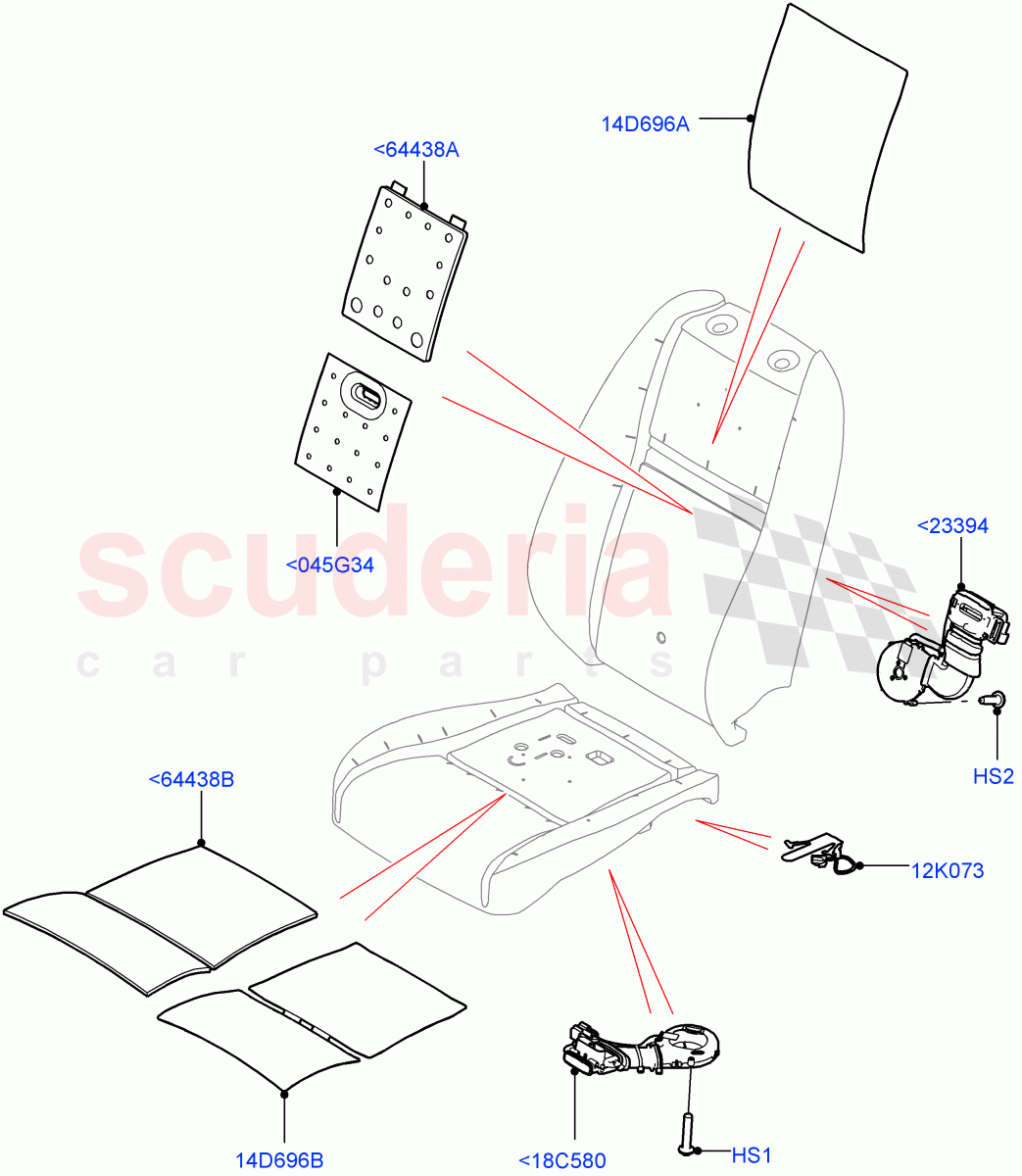 Front Seat Pads/Valances & Heating(Heating)(Changsu (China))((V)FROMKG446857) of Land Rover Land Rover Discovery Sport (2015+) [2.2 Single Turbo Diesel]