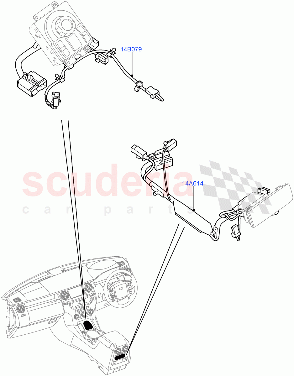 Electrical Wiring - Engine And Dash(Console)((V)FROMAA000001) of Land Rover Land Rover Discovery 4 (2010-2016) [3.0 Diesel 24V DOHC TC]