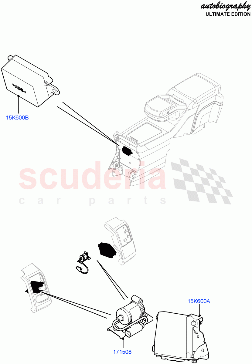 Vehicle Modules And Sensors(Autobiography Ultimate Edition)((V)FROMBA344356) of Land Rover Land Rover Range Rover (2010-2012) [5.0 OHC SGDI SC V8 Petrol]