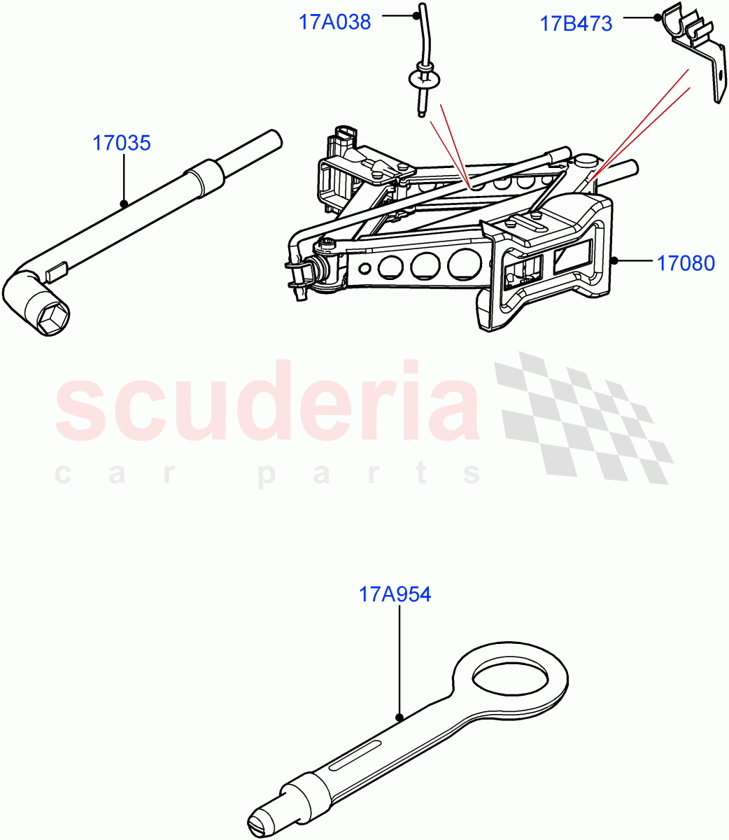 Tools(Itatiaia (Brazil))((V)FROMGT000001) of Land Rover Land Rover Discovery Sport (2015+) [1.5 I3 Turbo Petrol AJ20P3]