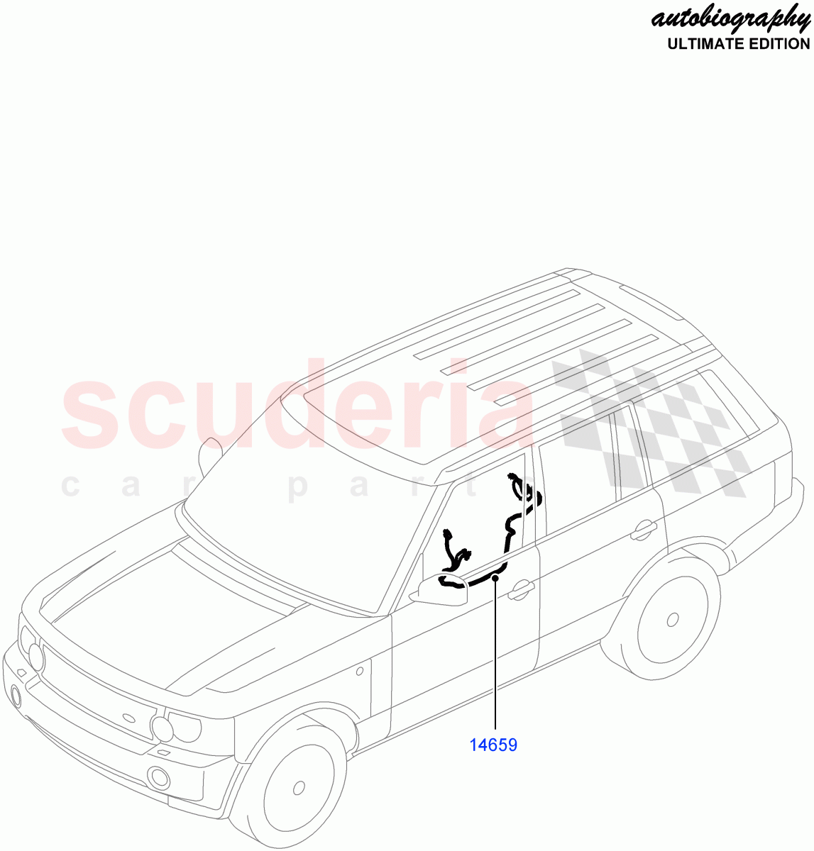 Wiring - Seats(Autobiography Ultimate Edition)((V)FROMBA344356) of Land Rover Land Rover Range Rover (2010-2012) [3.6 V8 32V DOHC EFI Diesel]
