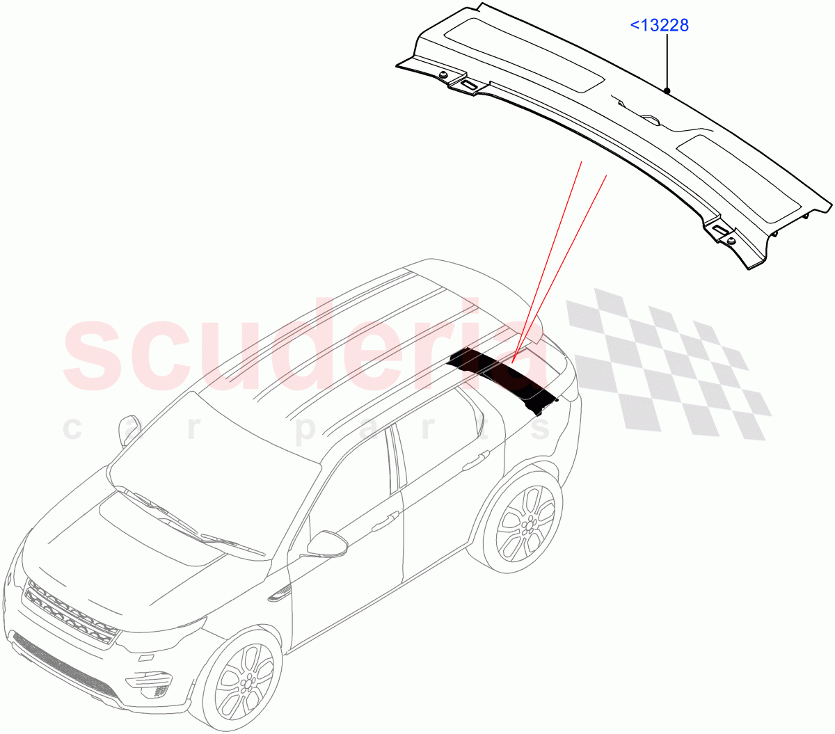 Door Sill Finishers(Accessory)(Changsu (China))((V)FROMFG000001) of Land Rover Land Rover Discovery Sport (2015+) [2.2 Single Turbo Diesel]