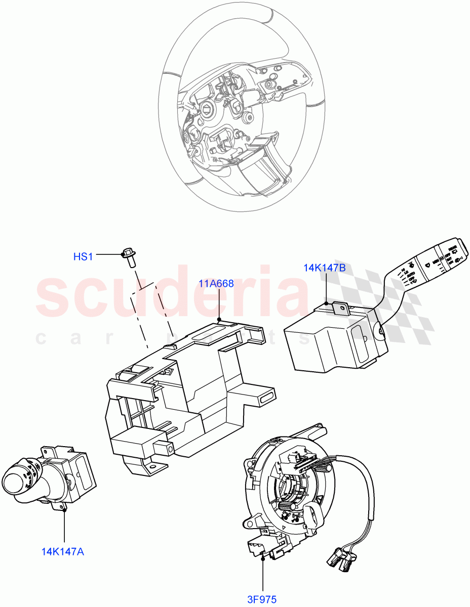 Switches(Steering Column)(Itatiaia (Brazil))((V)FROMGT000001) of Land Rover Land Rover Discovery Sport (2015+) [2.2 Single Turbo Diesel]