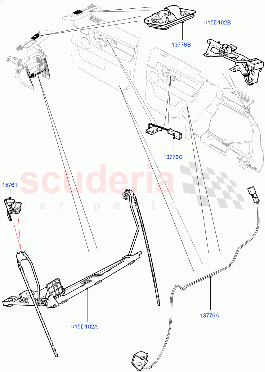 Interior Lamps(Itatiaia (Brazil))((V)FROMGT000001) of Land Rover Land Rover Discovery Sport (2015+) [2.0 Turbo Petrol AJ200P]