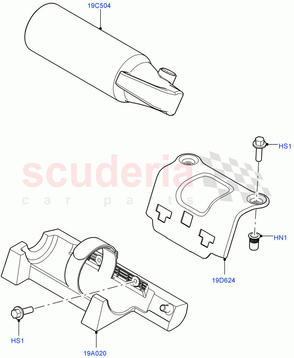 Emergency And Safety Equipment(Nitra Plant Build)(With Fire Extinguisher)((V)FROMK2000001) of Land Rover Land Rover Discovery 5 (2017+) [3.0 Diesel 24V DOHC TC]